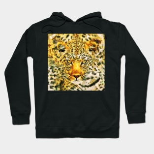 Big leopard head Hoodie